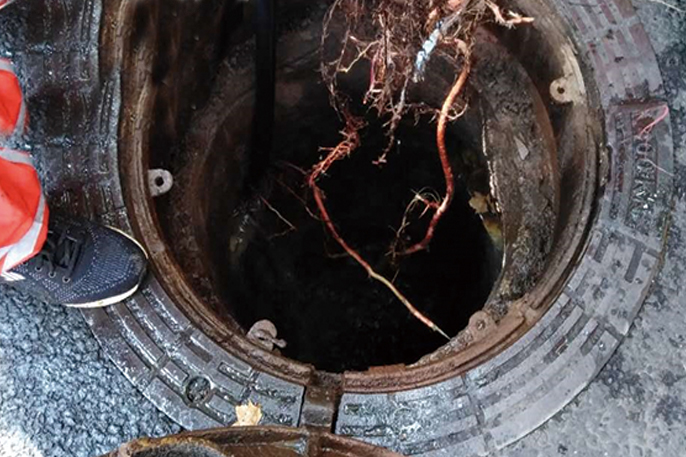 金波乡管道预处理